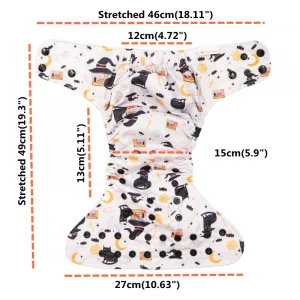 Baby's Breath cheapest custom reusable washable baby cloth one size diapers customize diapers baby diapers